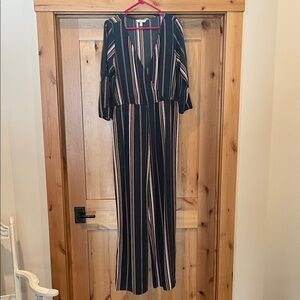 Speechless Multicolor Striped Jumpsuit